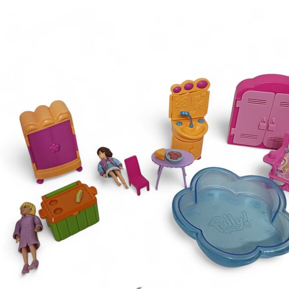 Assorted Y2K Polly Pocket and Others Dolls and Furniture Toy Lot - Picture 6 of 12
